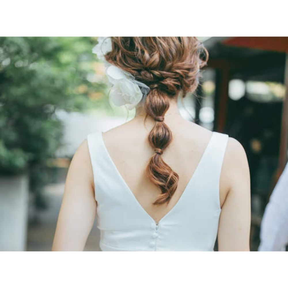 【洋装】10時間プラン 《終日サポートで安心プラン》 【結婚式 ヘアメイク 新郎 新婦】