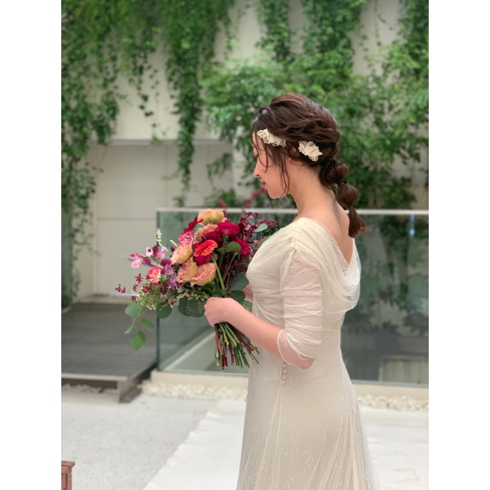 【洋装】10時間プラン 《終日サポートで安心プラン》 【結婚式 ヘアメイク 新郎 新婦】