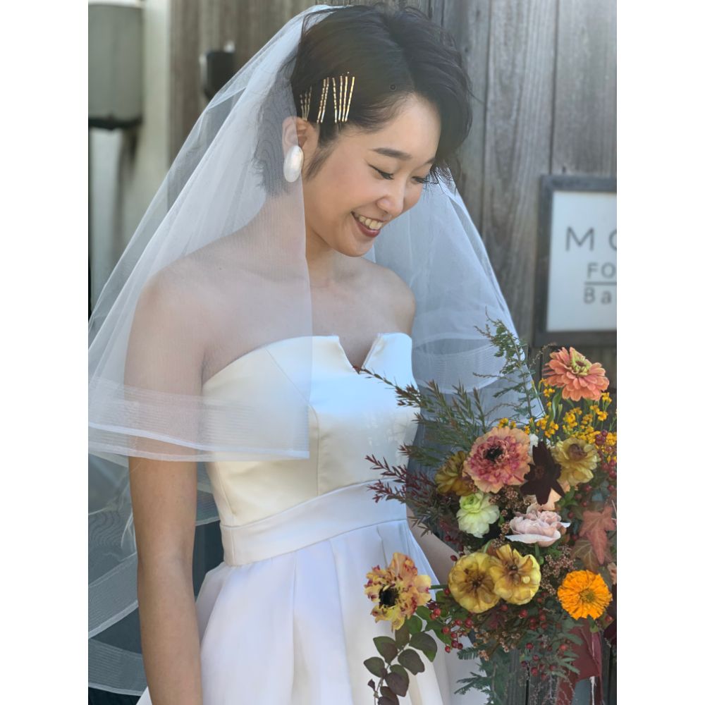 【洋装】10時間プラン 《終日サポートで安心プラン》 【結婚式 ヘアメイク 新郎 新婦】