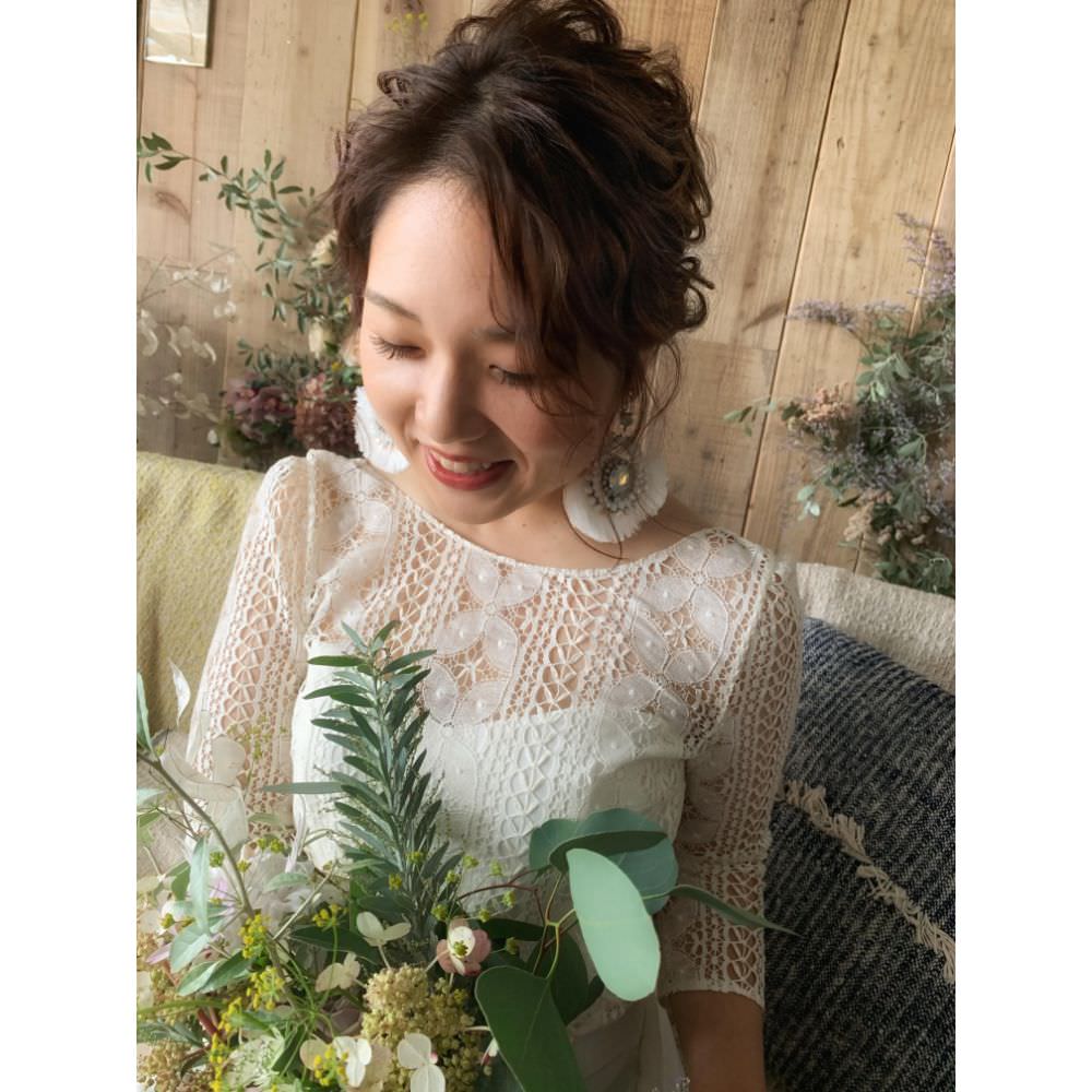 【洋装】10時間プラン 《終日サポートで安心プラン》 【結婚式 ヘアメイク 新郎 新婦】