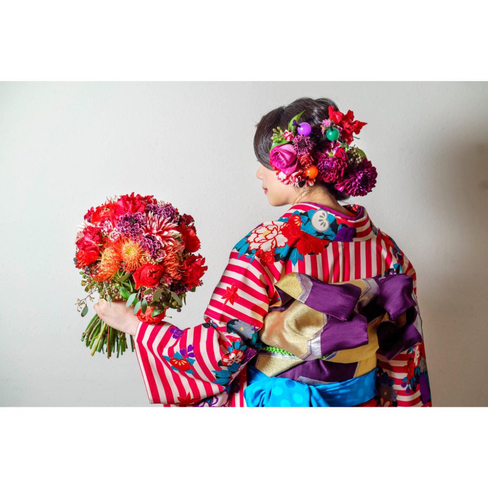 【和装1着・洋装1着】スタイルプラン 【結婚式 ヘアメイク 和装着付け】