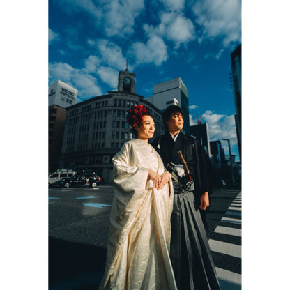 【フォトウェディング】東京都 平日限定【和装ロケーションフォトプラン】 【結婚式 ヘアメイク 和装着付け】