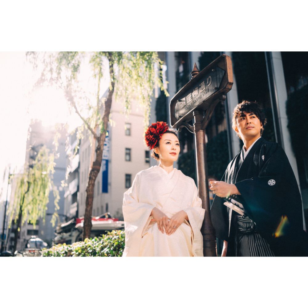 【フォトウェディング】東京都 平日限定【和装ロケーションフォトプラン】 【結婚式 ヘアメイク 和装着付け】