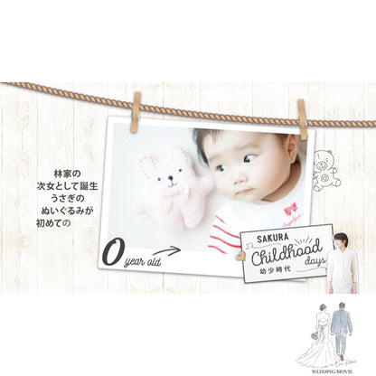 【プロフィールムービー】チェリッシュ 【結婚式 ムービー プロフィール】