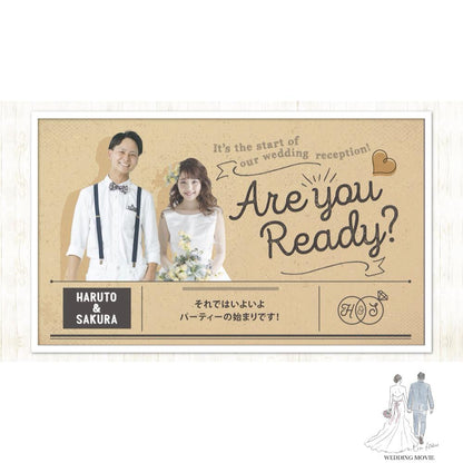 【オープニングムービー】チェリッシュ 【結婚式 ムービー オープニング】