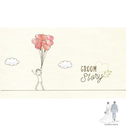 【プロフィールムービー】スマホ風 【結婚式 ムービー プロフィール】