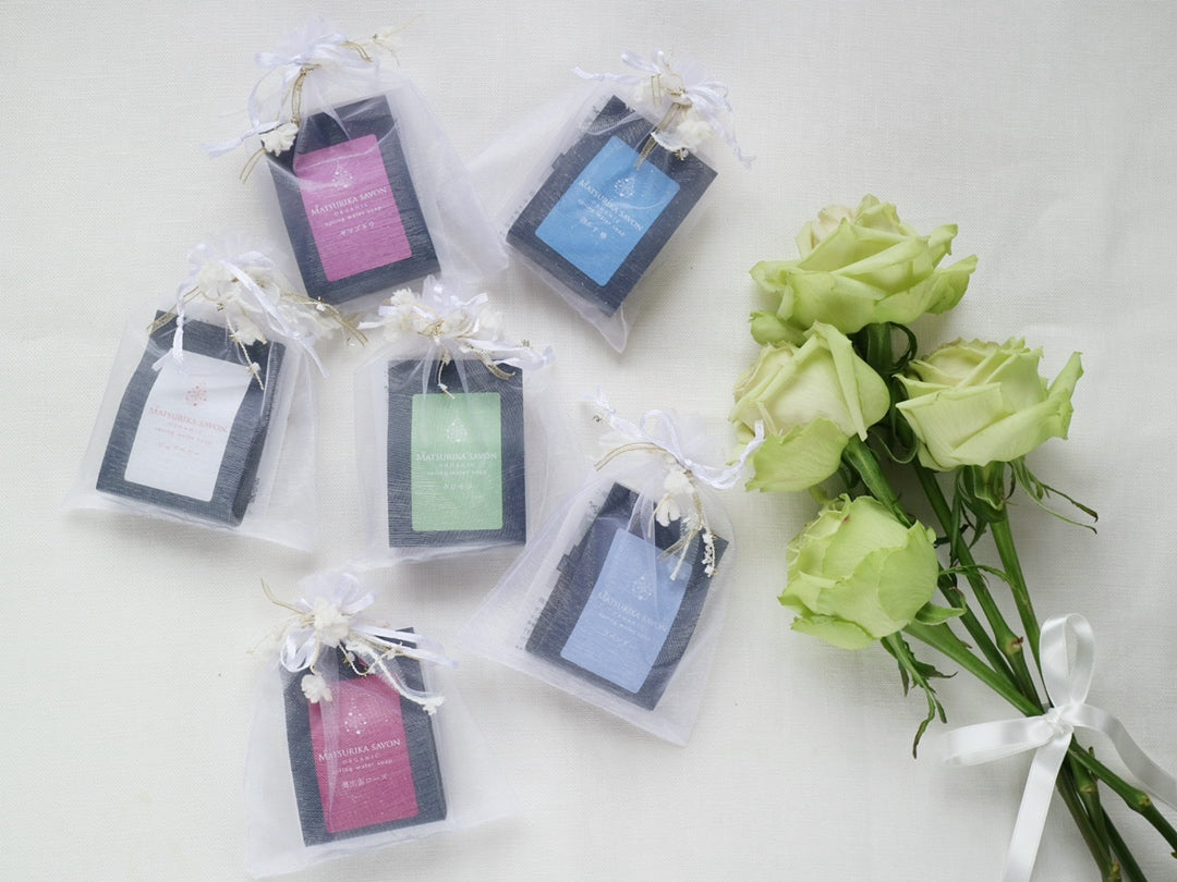 オーガニック石けん「酒かす 椿」トライアルサイズ 【結婚式 プチギフト 雑貨】