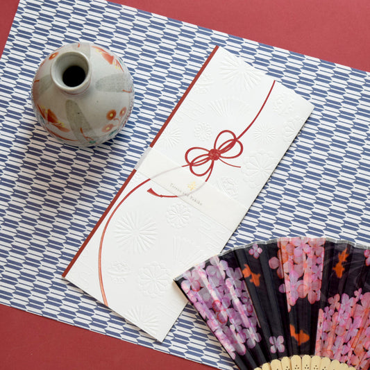 【結婚式 席次表 大人数専用】結び (印刷込み)【結婚式 ペーパー 席次表】