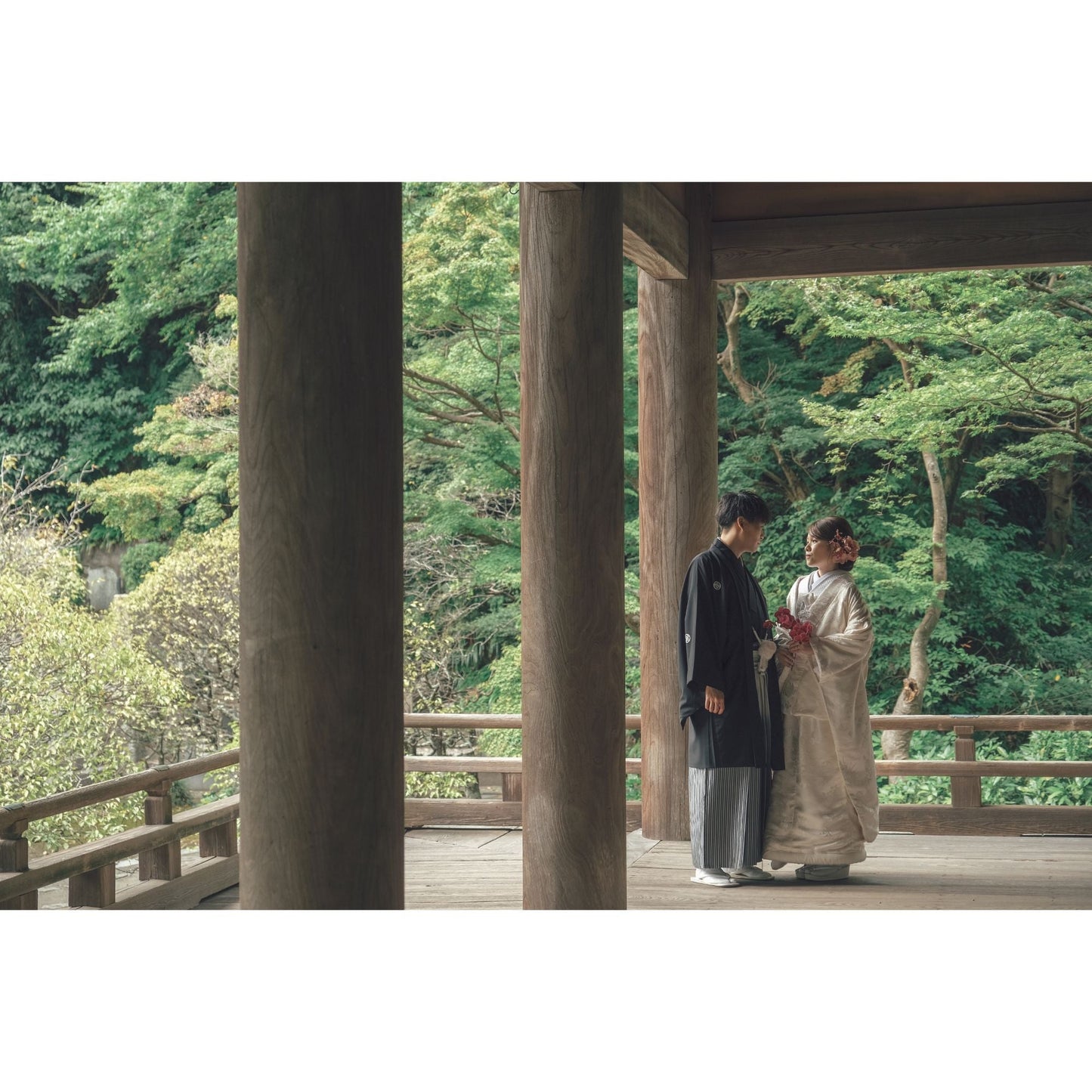 ロケーション撮影(妙本寺)【結婚式 写真 フォトウェディング】