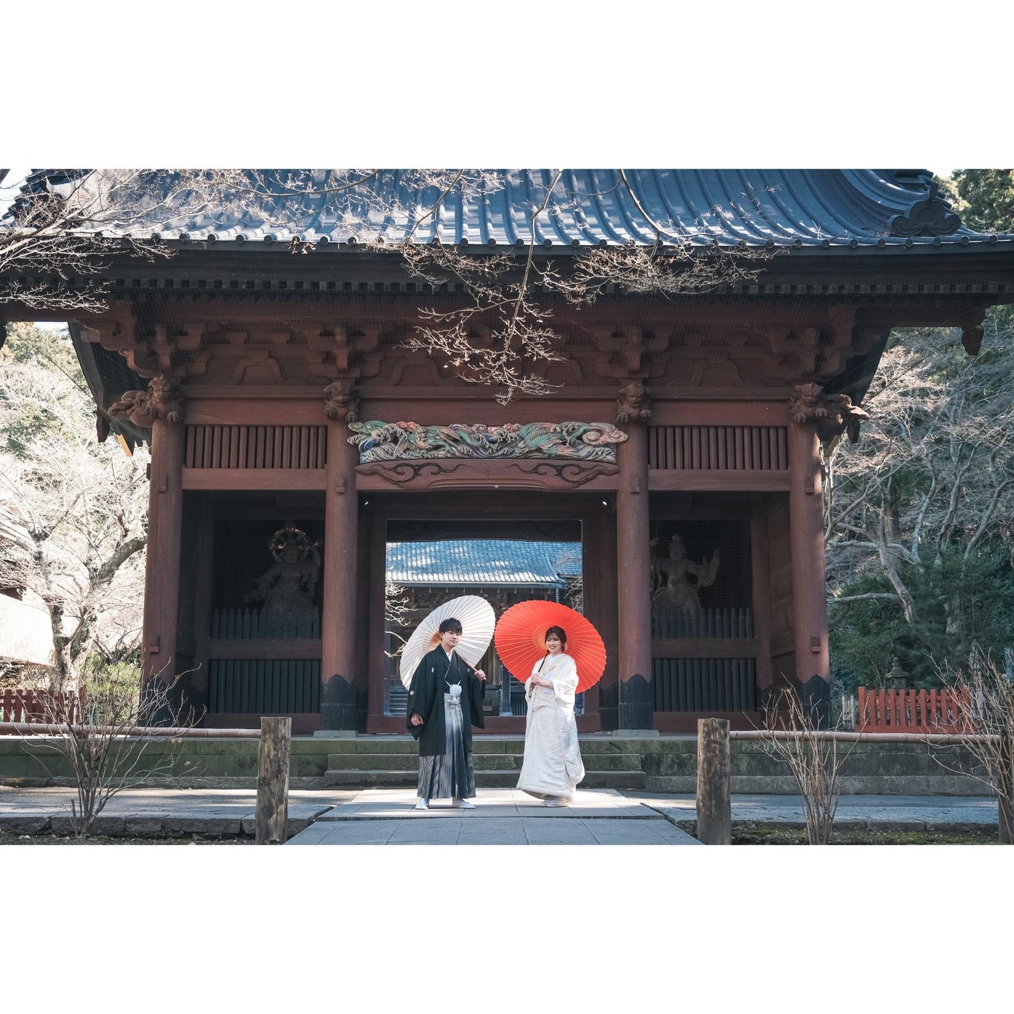 ロケーション撮影(妙本寺)【結婚式 写真 フォトウェディング】