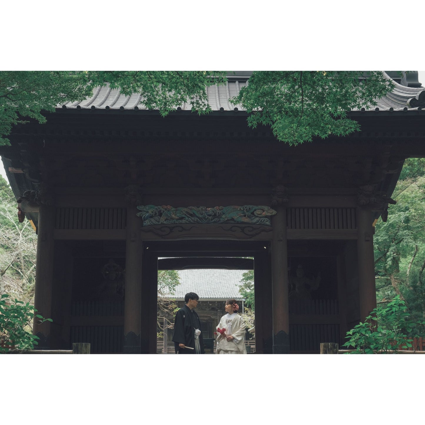 ロケーション撮影(妙本寺)【結婚式　写真　フォトウェディング】