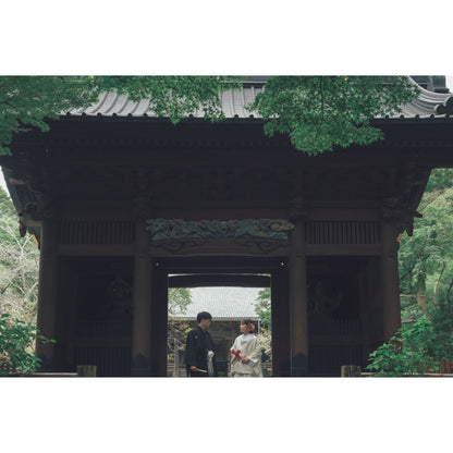 ロケーション撮影(妙本寺)【結婚式　写真　フォトウェディング】