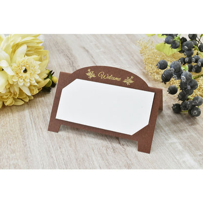 席札 セレーナ 12名様セット【結婚式 ペーパー 席札】