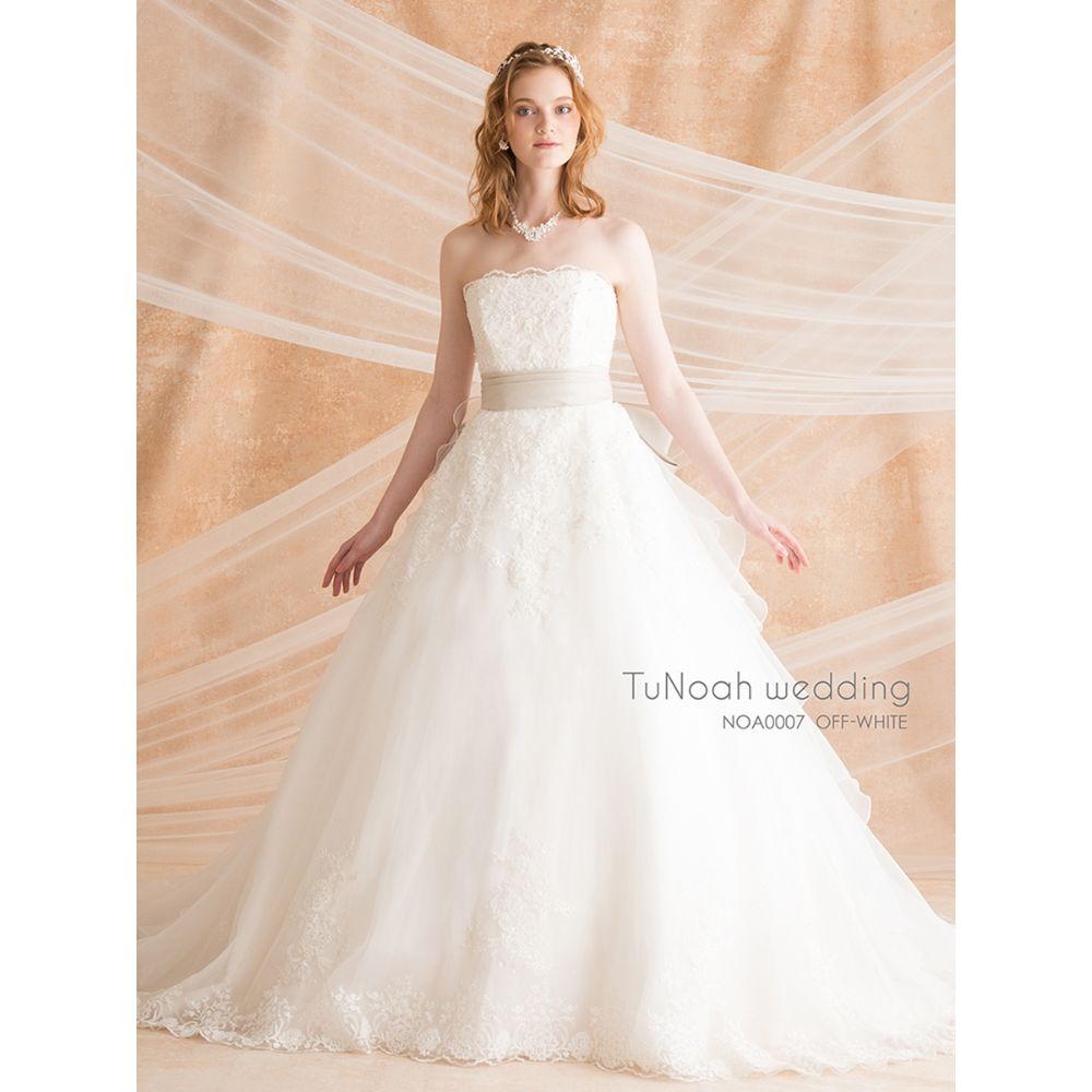 NOA0007 オフホワイト ウェディングドレス 【ウェディングドレス オーダーメイド】