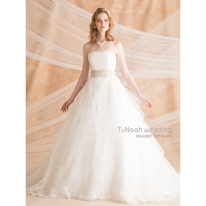 NOA0007 オフホワイト ウェディングドレス 【ウェディングドレス オーダーメイド】