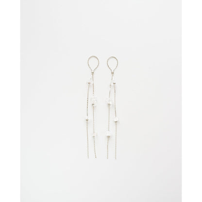 silver crystal chain