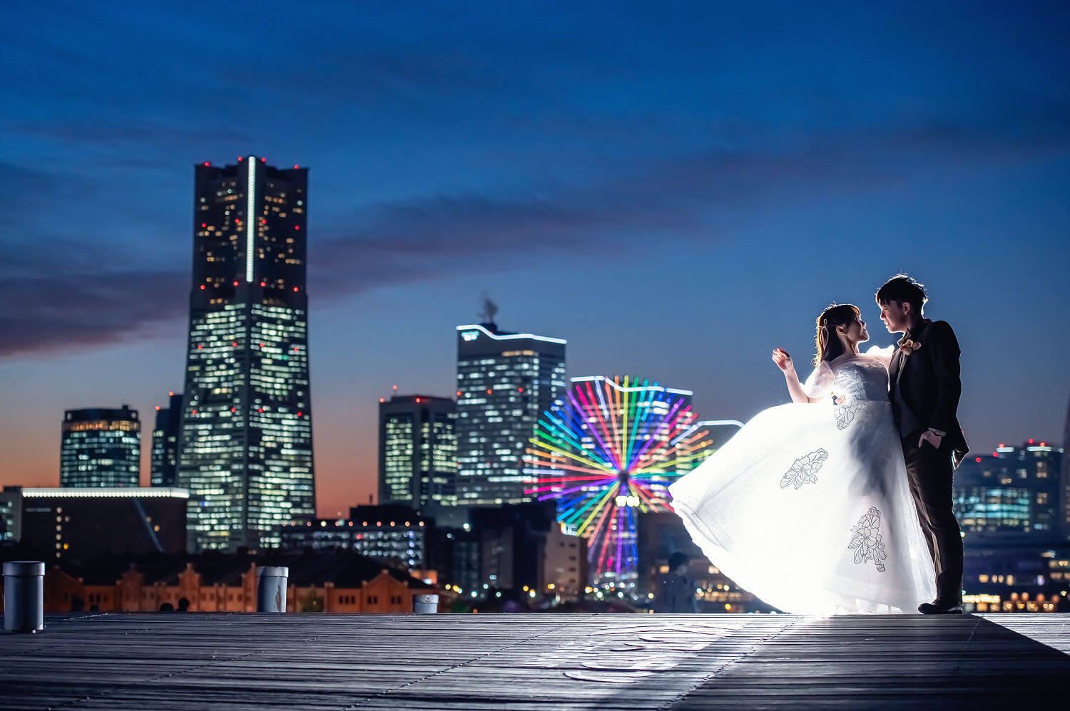 あなたをより一層輝かせる街 横浜前撮り 【結婚式 写真 フォト 撮影