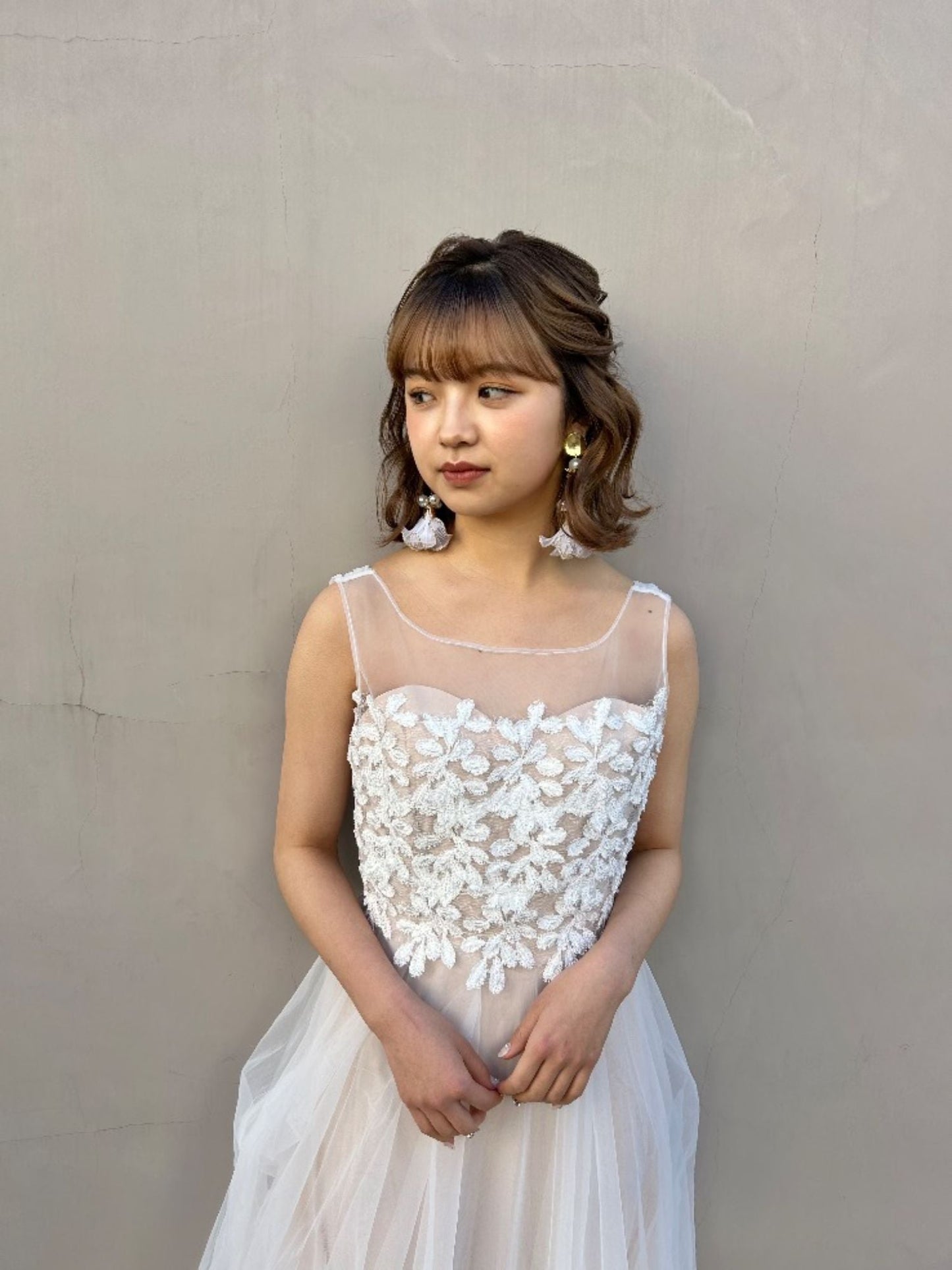 【洋装1着アテンド/リハ付き】シンプルプラン 【結婚式 ヘアメイク 新郎 新婦】