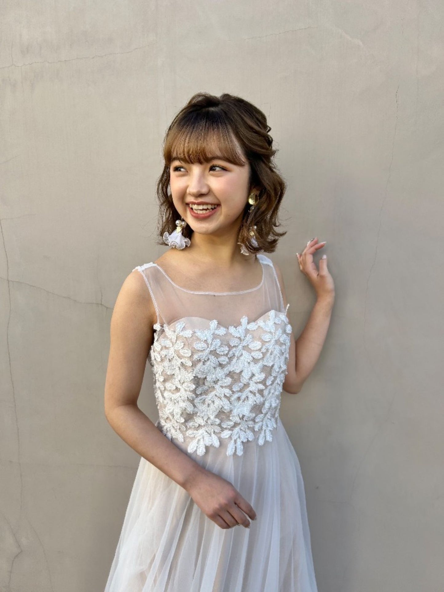 【洋装1着アテンド/リハ付き】シンプルプラン 【結婚式　ヘアメイク　新郎　新婦】