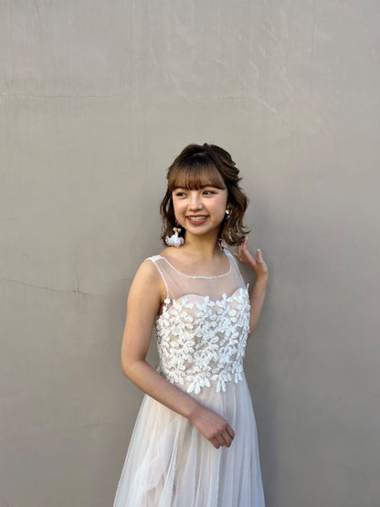 【洋装1着アテンド/リハ付き】シンプルプラン 【結婚式 ヘアメイク 新郎 新婦】