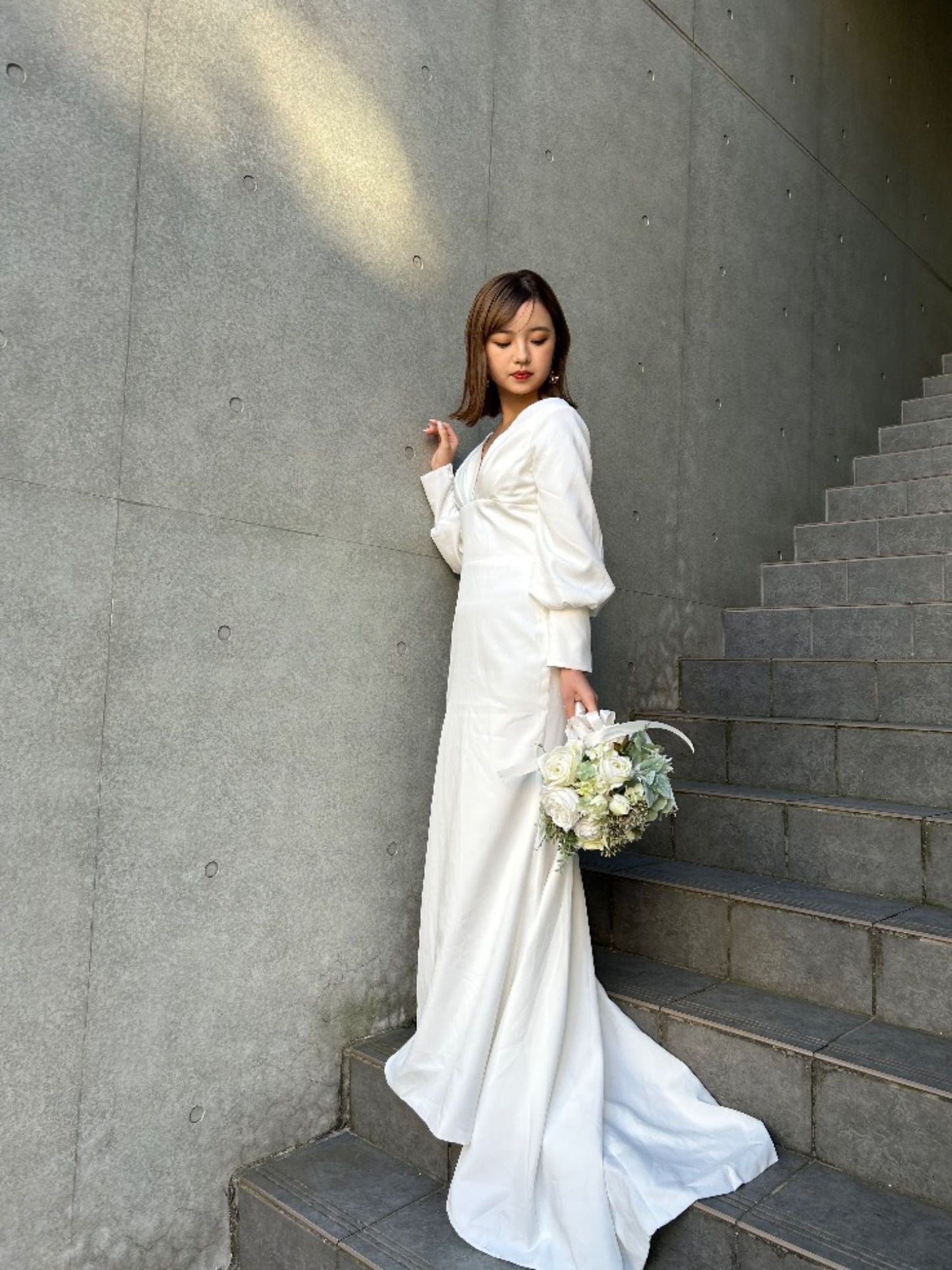 【洋装1着アテンド/リハ付き】シンプルプラン 【結婚式 ヘアメイク 新郎 新婦】