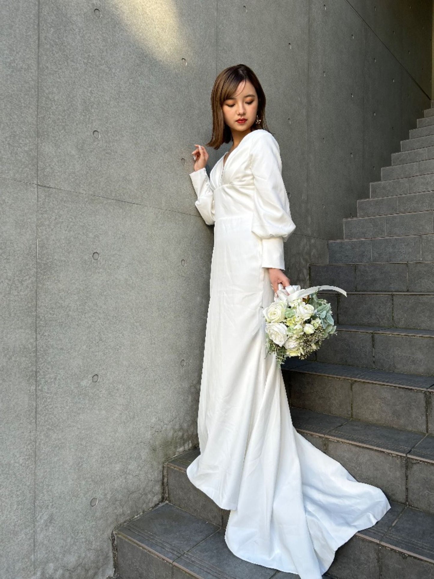 【洋装1着アテンド/リハ付き】シンプルプラン 【結婚式 ヘアメイク 新郎 新婦】