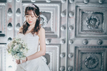 【洋装1着アテンド/リハ付き】シンプルプラン 【結婚式 ヘアメイク 新郎 新婦】