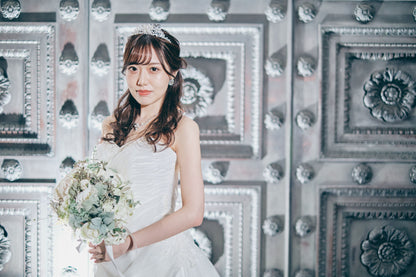 【洋装1着アテンド/リハ付き】シンプルプラン 【結婚式 ヘアメイク 新郎 新婦】