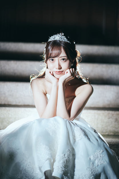 【洋装1着アテンド/リハ付き】シンプルプラン 【結婚式 ヘアメイク 新郎 新婦】