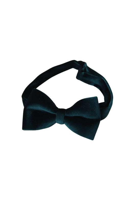 蝶ネクタイ/ベロアグリーン【結婚式 タキシード】