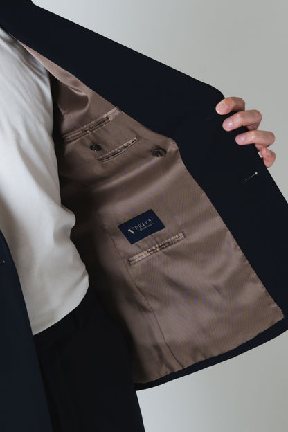 Basic Double/ネイビー【結婚式 タキシード】