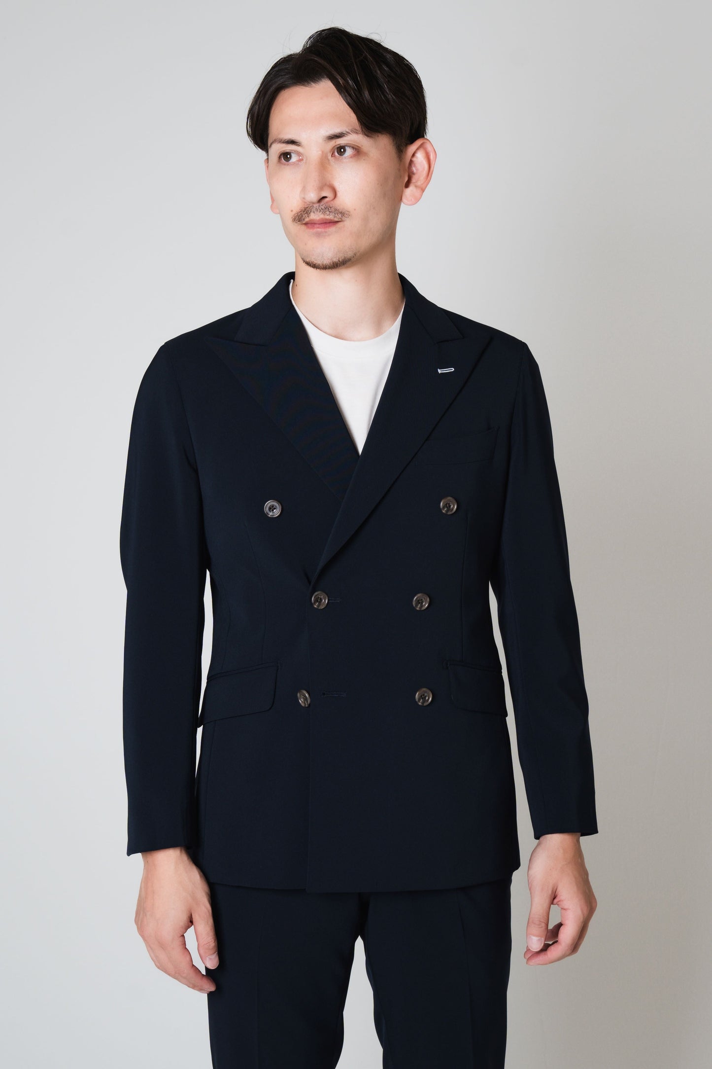Basic Double/ネイビー【結婚式 タキシード】