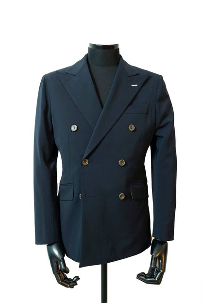 Basic Double/ネイビー【結婚式 タキシード】