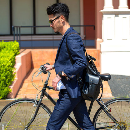 Denim Single/ブルー 【結婚式 タキシード】