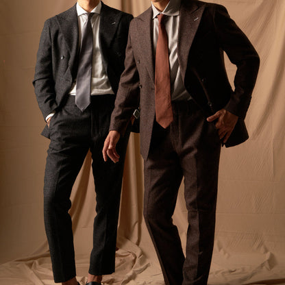 Flannel Double/ブラック【結婚式 タキシード】