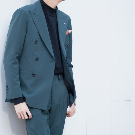 Basic Double/カーキ【結婚式 タキシード】