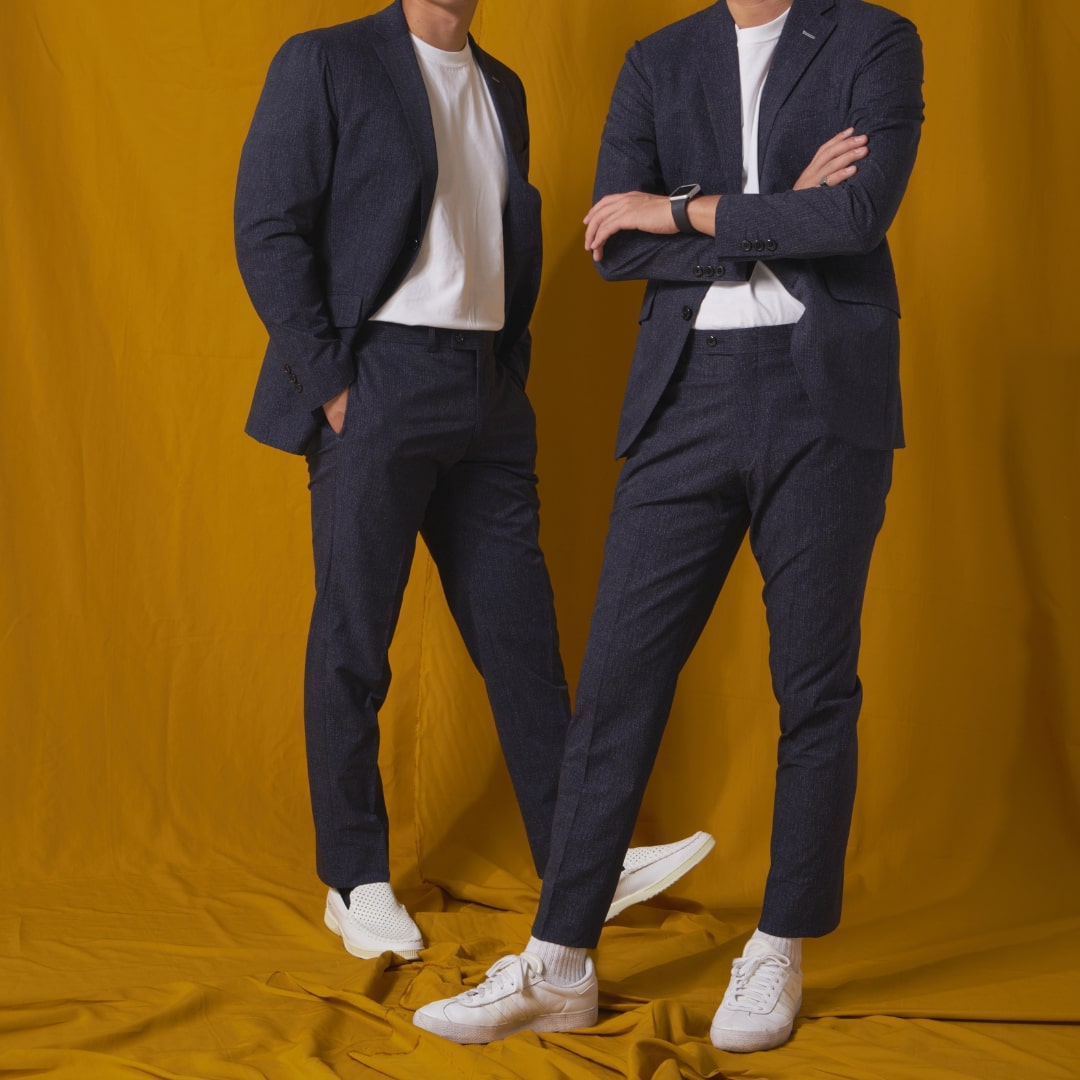 Nylon Single/ブラック【結婚式 タキシード】