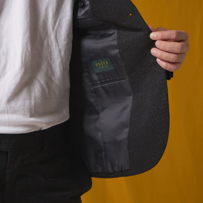 Nylon Single/ブラック【結婚式 タキシード】