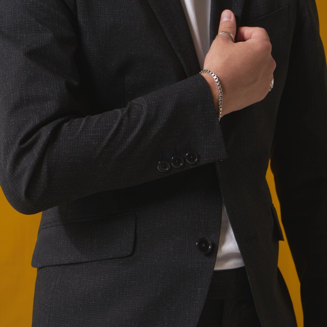 Nylon Single/ブラック【結婚式 タキシード】