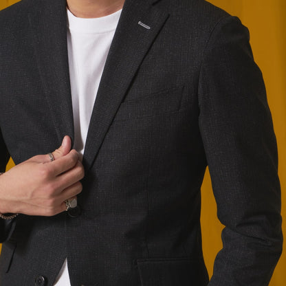 Nylon Single/ブラック【結婚式 タキシード】