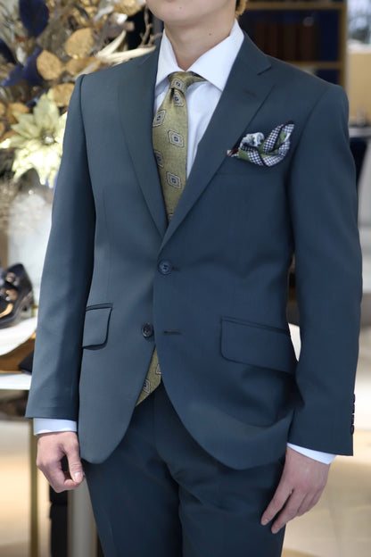 カーキスーツ【結婚式 タキシード オーダーメイド】