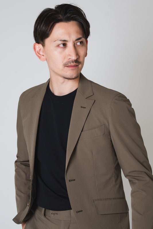 Basic Single/カーキ【結婚式 タキシード】