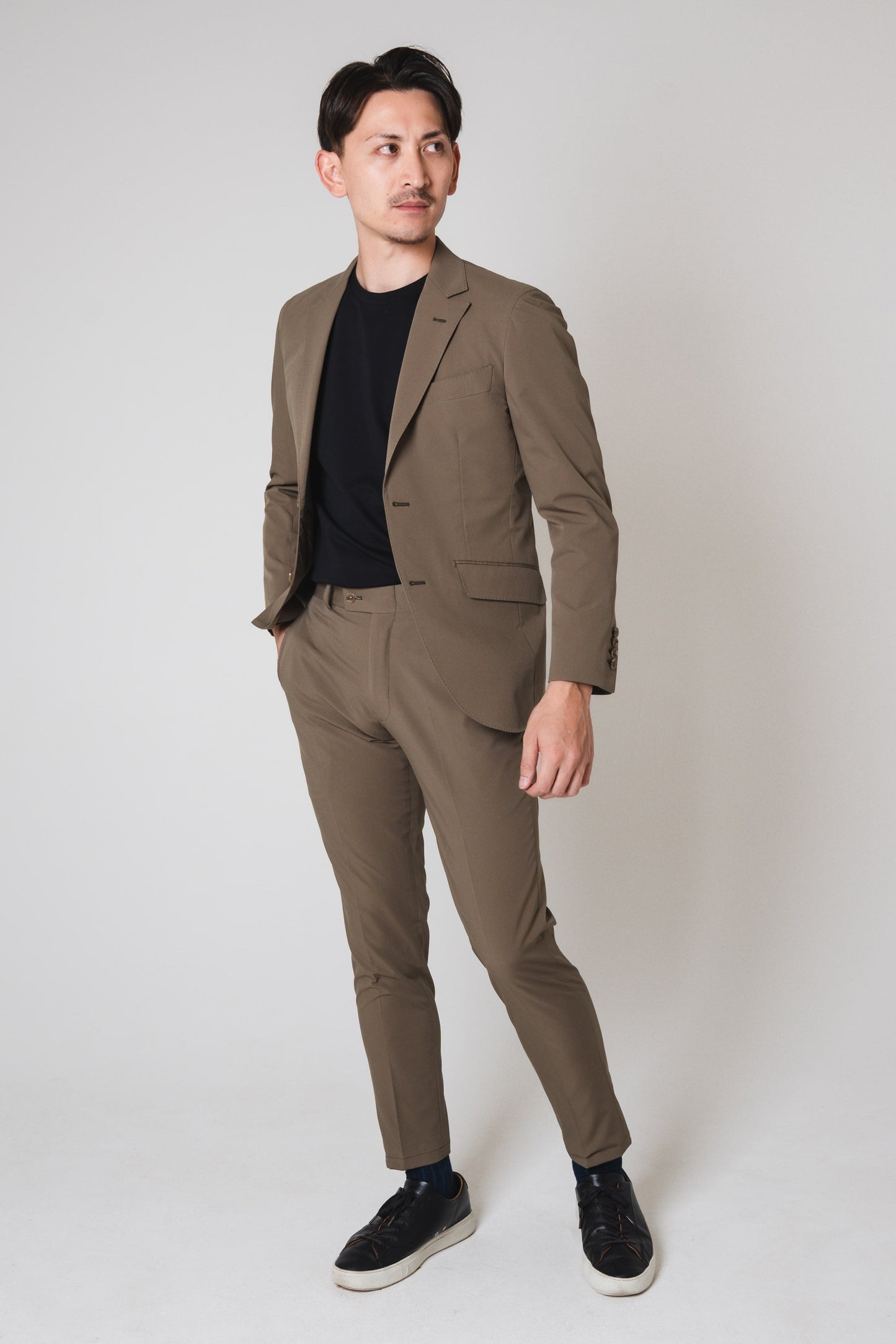 Basic Single/カーキ【結婚式 タキシード】