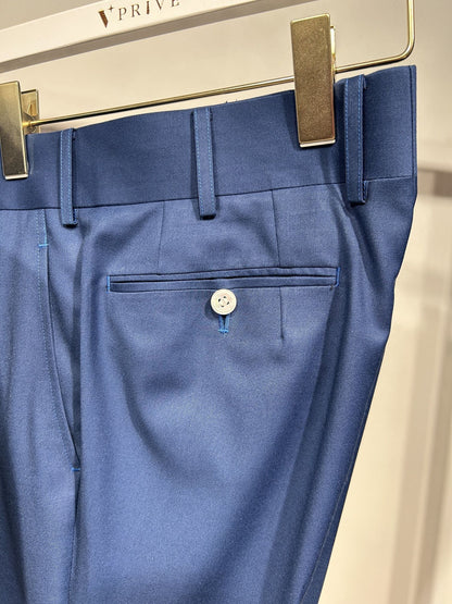 Gloss Single/ブルー【結婚式 タキシード】