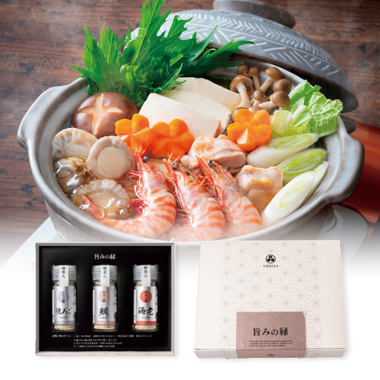 旨みの縁 海老・鯛・焼あご【結婚式 ギフト 引き出物 縁起物】
