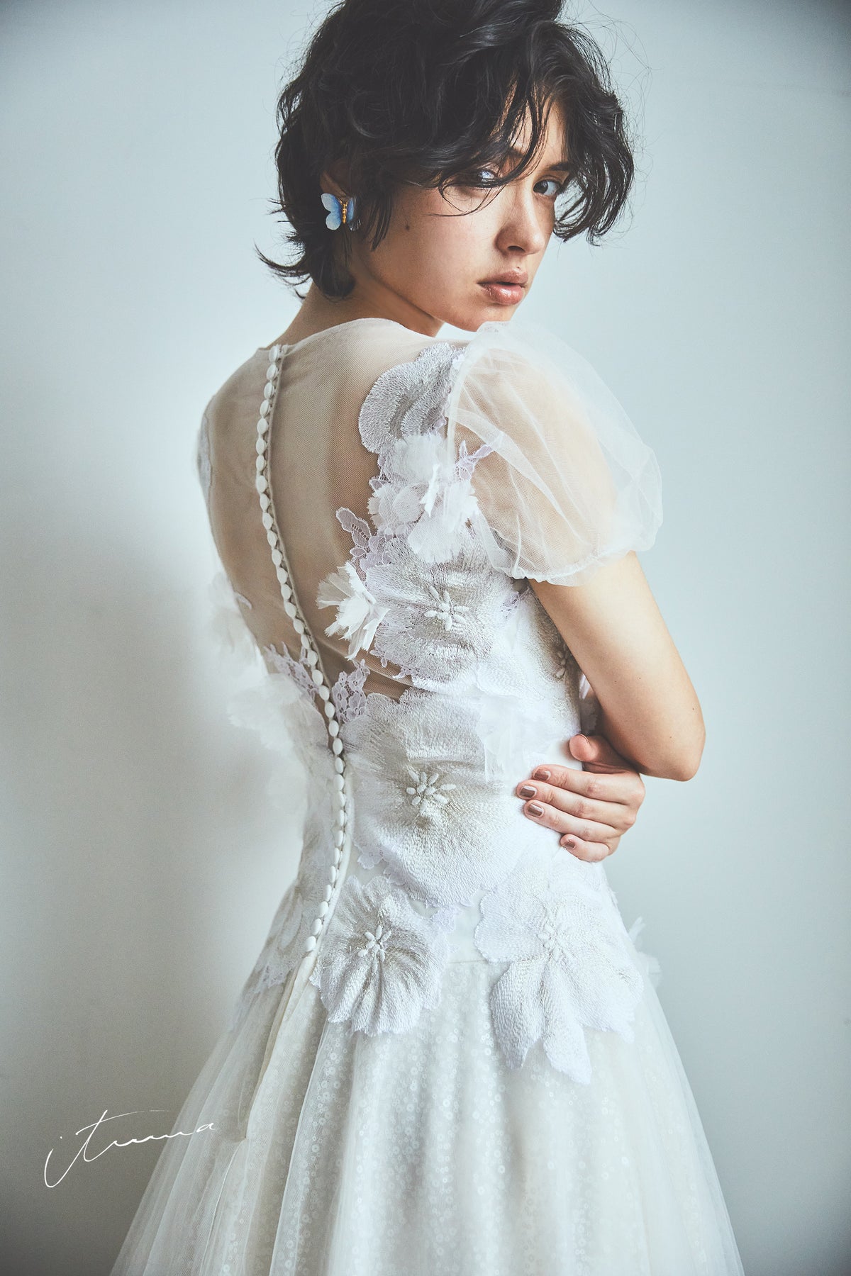 IT14(Bloom)【ウェディングドレスレンタル】イツワ【結婚式】
