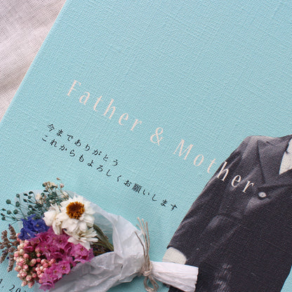 【両親贈呈品】フルールフォトキャンバス