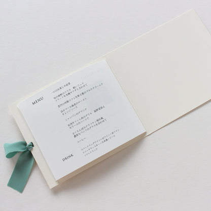 【プロフィールブック】シフォン【結婚式 ペーパー プロフィールブック】