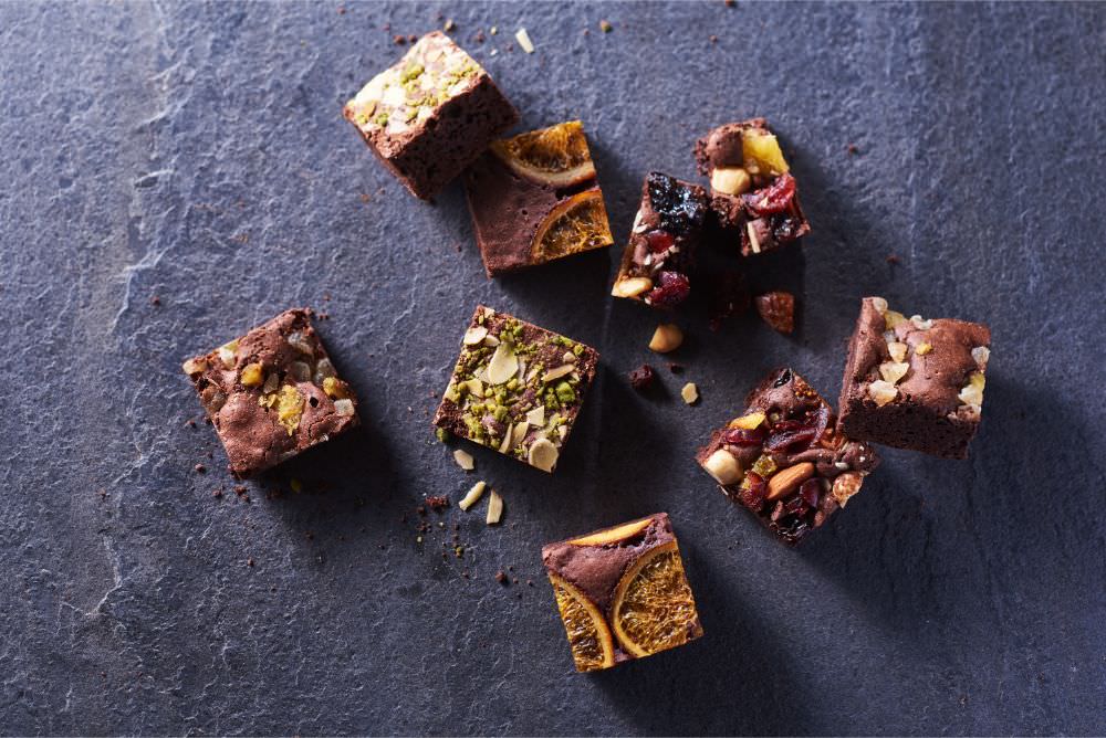 ホシフルーツ ナッツとドライフルーツの贅沢ブラウニー9個 【結婚式 ギフト 食品 引き菓子 洋菓子】