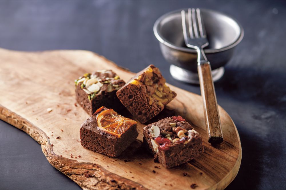 ホシフルーツ ナッツとドライフルーツの贅沢ブラウニー6個 【結婚式 ギフト 食品 引き菓子 洋菓子】